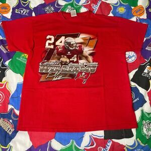 Y2K NFL Carnell Cadillac Williams Tampa Bay Buccaneers Football Tee